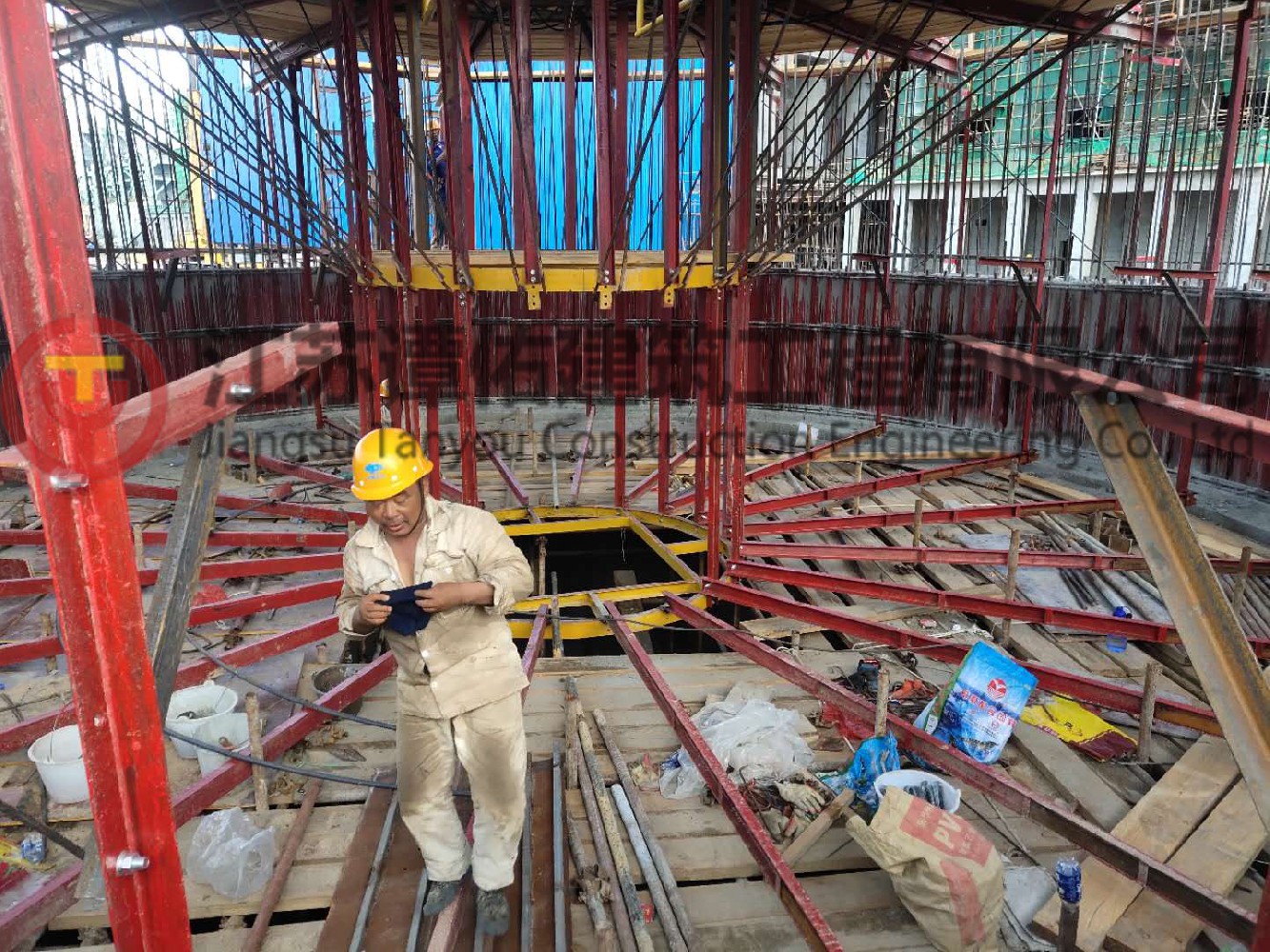 3#焦炉系统烟囱工程160米烟囱新建项目