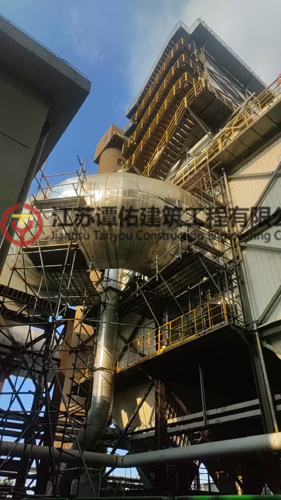 湛江钢铁台风彩瓦、保温恢复项目